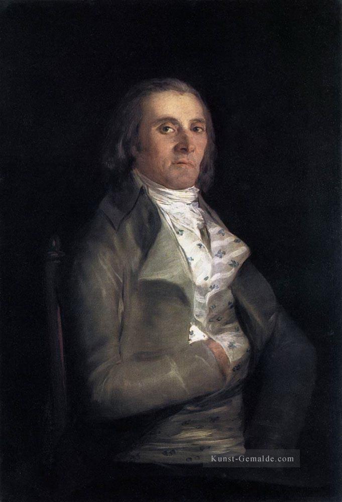 Portrait von Andres del Peral Romantische moderne Francisco Goya Ölgemälde